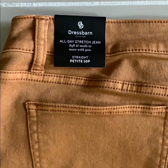 NWT Dressbarn All-Day Stretch Straight Jean - Picture 4 of 5